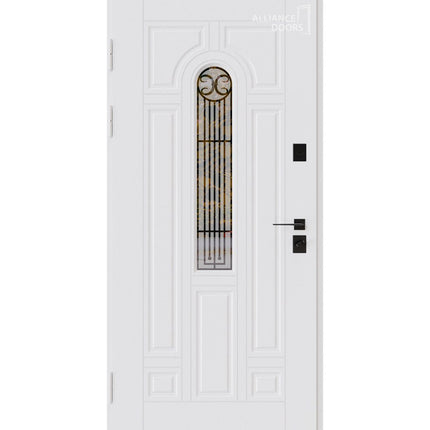 Usa intrare Lucia thermo arwood (alb interior)