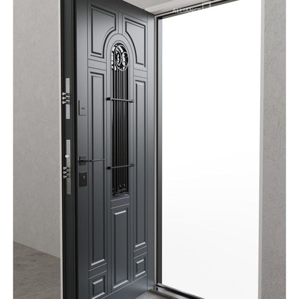 Usa intrare Lucia thermo arwood (alb interior)