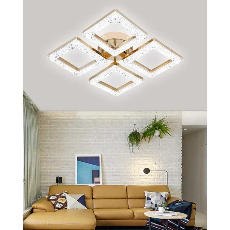 Lustra LED cu Telecomandă WiFi 2.4G – Eleganță și Confort la Superlativ - G4023/4 LMX