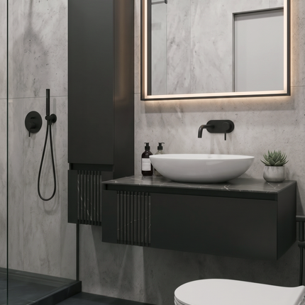 Mobilier de baie suspendat Manhattan , Antracit