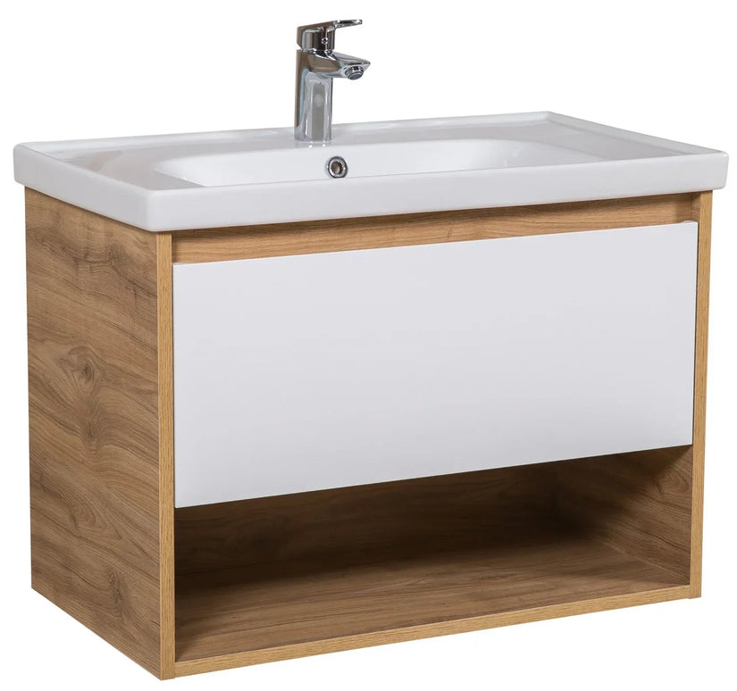 Mobilier de baie suspendat Edda, Seville