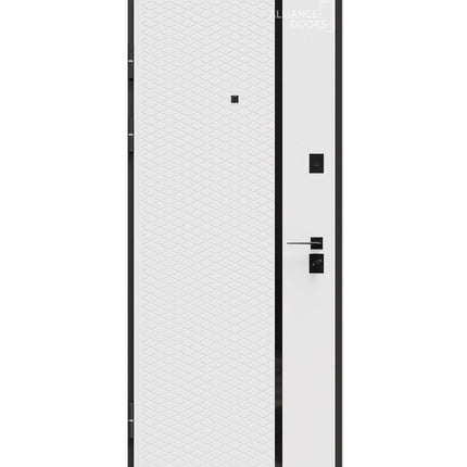 Usa intrare milano (soft touch gri /alb mat interior)
