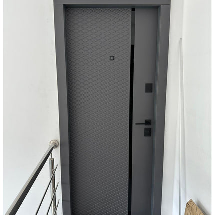 Usa intrare milano (soft touch gri /alb mat interior)
