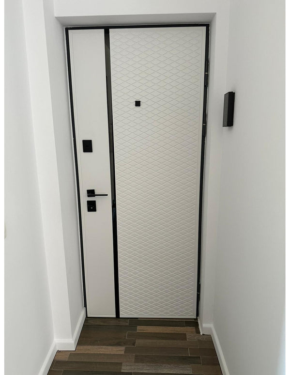 Usa intrare milano (soft touch gri /alb mat interior)