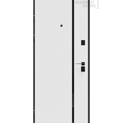 Usa Intrare Milano (maro soft touch / alb mat interior)