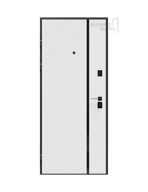 Usa Intrare Milano (maro soft touch / alb mat interior)