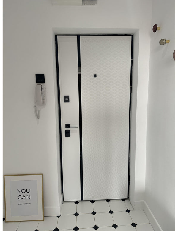 Usa Intrare Milano (maro soft touch / alb mat interior)