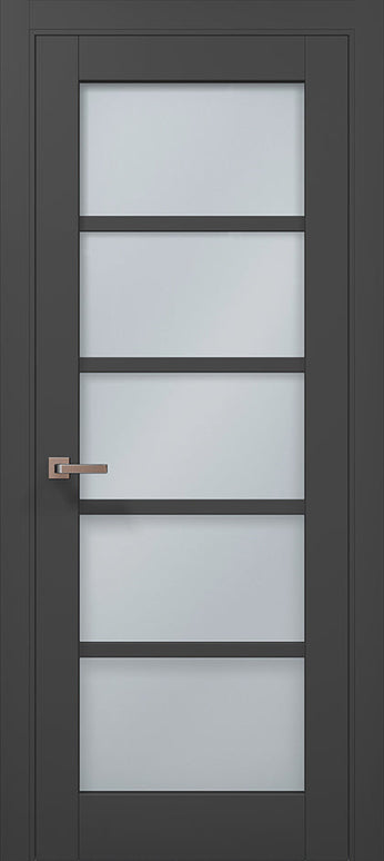Ușă de interior ML 15 – Design modern cu sticlă satinată / Millenium - Carlo Porte www.olivy.ro