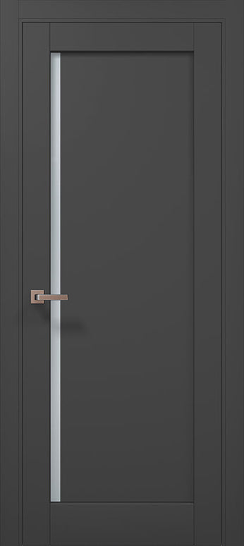 Ușă ML-61 – design vertical cu sticlă mată / Millenium - Carlo Porte www.olivy.ro