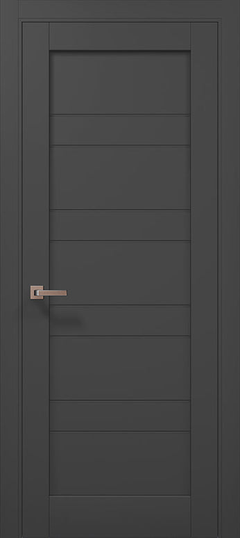 Ușă interior ML 708 – Design modern cu riflaje multiple si 6 culori premium / Millenium - Carlo Porte www.olivy.ro