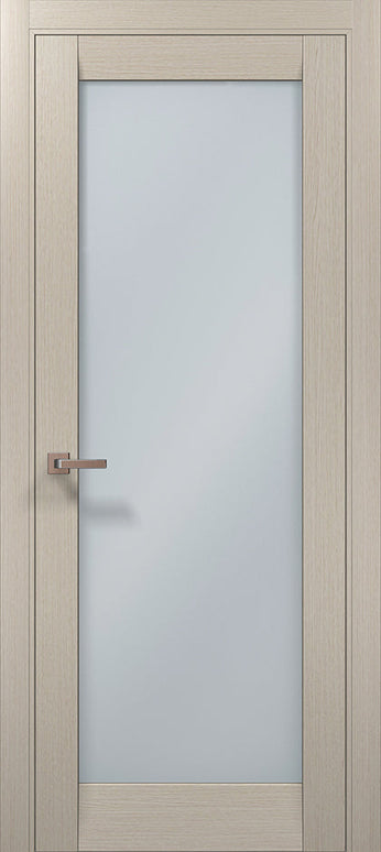 Ușă interior ML 00 Satin – Design full sticlă mată / Millenium - Carlo Porte www.olivy.ro