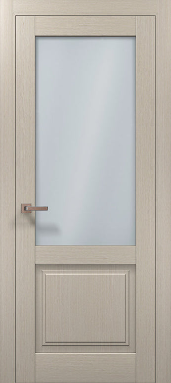 Ușă interior ML 11 – Eleganță cu panou vitrat mat / Millenium - Carlo Porte www.olivy.ro