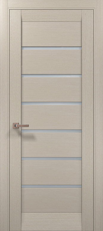 Ușă de interior ML 14 – Design modern cu fâșii satin și stil minimalist / Millenium - Carlo Porte www.olivy.ro