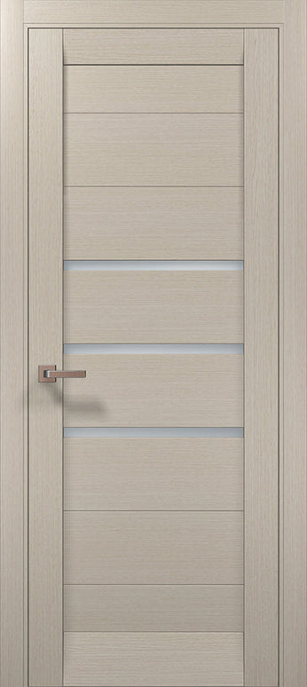 Ușă Interior ML-55 – Design Modern cu 3 Inserții Satinate / Millenium - Carlo Porte www.olivy.ro