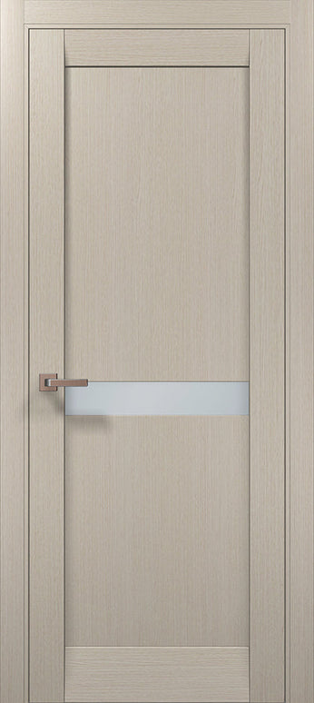 Ușă interior ML-63 cu inserție satinată – Eleganță minimalistă si accent modern / Millenium - Carlo Porte www.olivy.ro