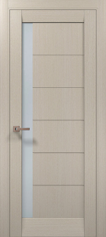 Ușă interior Millenium ML-643 – Design modern cu fereastră laterală elegantă / Millenium - Carlo Porte www.olivy.ro