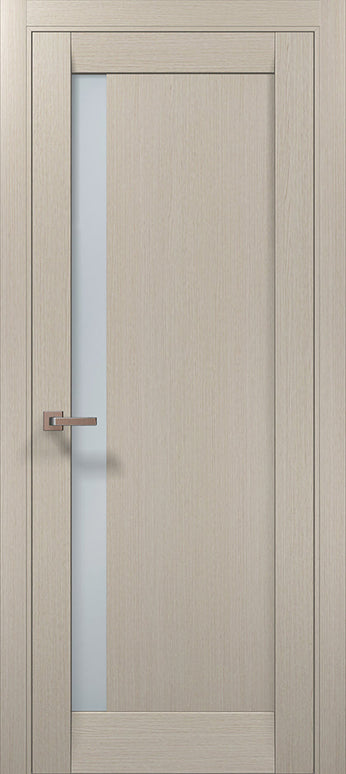 Ușă de interior ML 64 – Eleganță Minimalistă cu Geam Lateral / Millenium - Carlo Porte www.olivy.ro