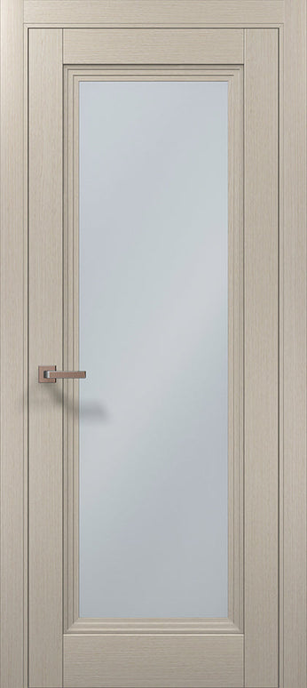 Ușă interior ML 715 – Cu sticlă satinată centrală, eleganță și lumină / Millenium - Carlo Porte www.olivy.ro