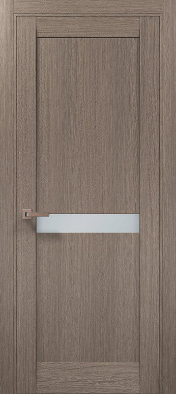 Ușă interior ML-63 cu inserție satinată – Eleganță minimalistă si accent modern / Millenium - Carlo Porte www.olivy.ro