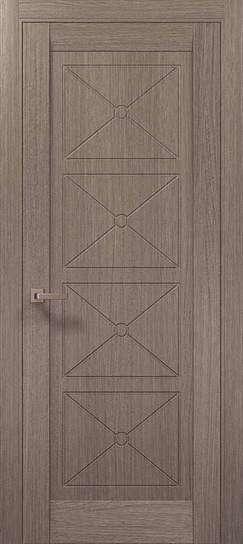 Ușă de interior ML 712 – Design simetric cu 4 panouri încrustate / Millenium - Carlo Porte www.olivy.ro