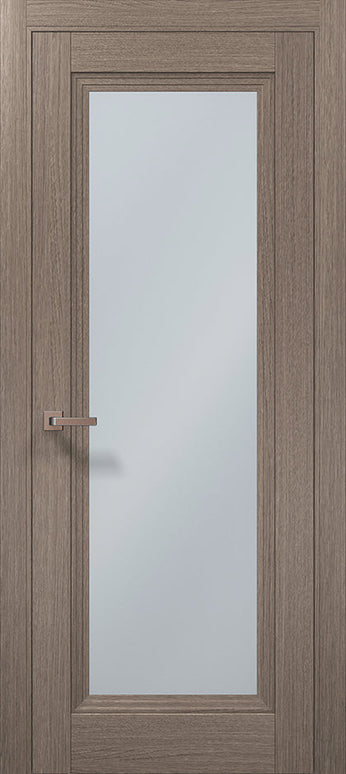 Ușă interior ML 715 – Cu sticlă satinată centrală, eleganță și lumină / Millenium - Carlo Porte www.olivy.ro