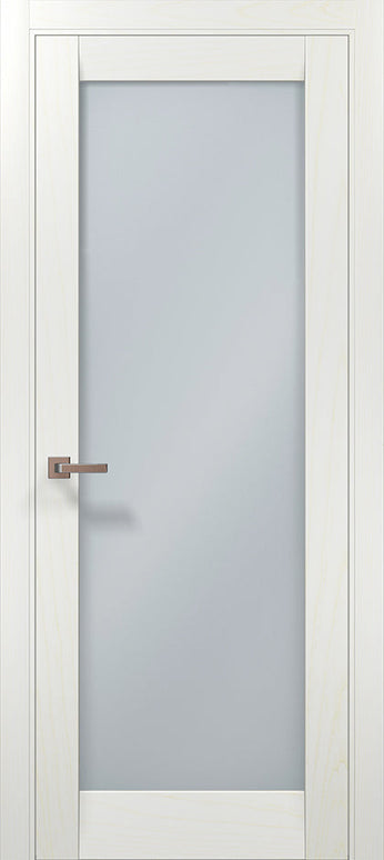 Ușă interior ML 00 Satin – Design full sticlă mată / Millenium - Carlo Porte www.olivy.ro