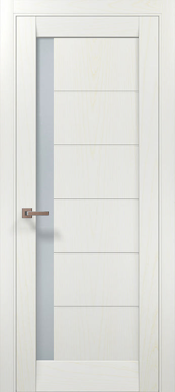 Ușă interior Millenium ML-643 – Design modern cu fereastră laterală elegantă / Millenium - Carlo Porte www.olivy.ro