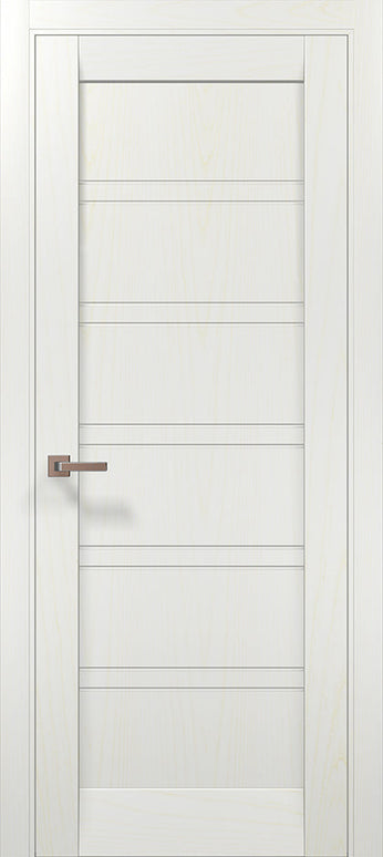 Ușă de interior ML 709 – Design echilibrat cu riflaje orizontale, finisaje premium / Millenium - Carlo Porte www.olivy.ro