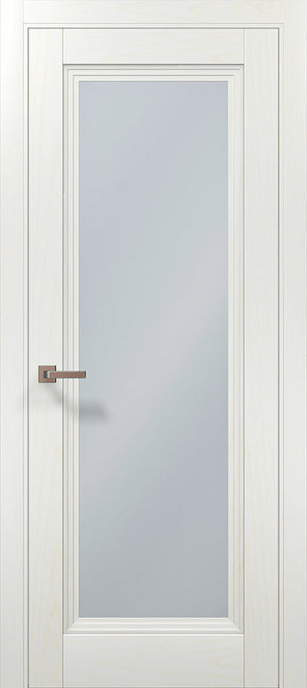 Ușă interior ML 715 – Cu sticlă satinată centrală, eleganță și lumină / Millenium - Carlo Porte www.olivy.ro