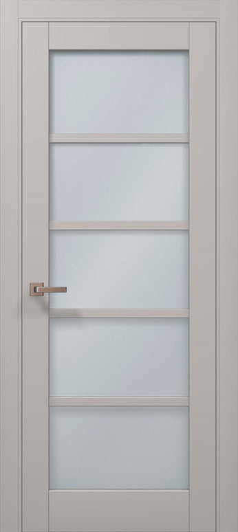 Ușă de interior ML 15 – Design modern cu sticlă satinată / Millenium - Carlo Porte www.olivy.ro