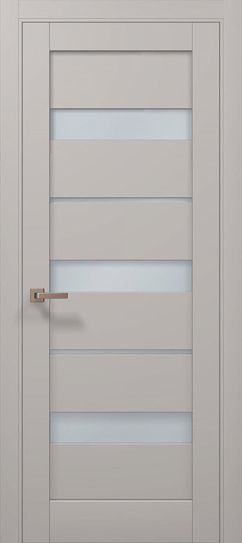 Ușă de interior ML 22 – Design cu fâșii orizontale și sticlă  / Millenium - Carlo Porte www.olivy.ro