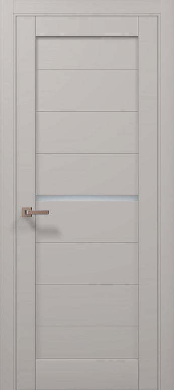 Ușă de interior ML-56 – Design Contemporan cu Geam Orizontal / Millenium - Carlo Porte www.olivy.ro