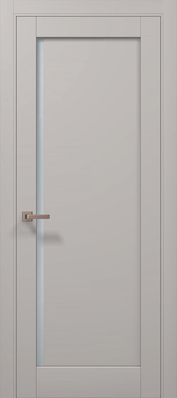 Ușă ML-61 – design vertical cu sticlă mată / Millenium - Carlo Porte www.olivy.ro