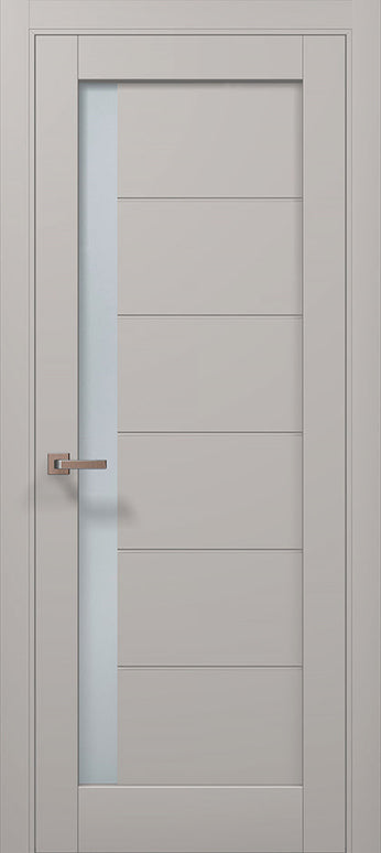 Ușă interior Millenium ML-643 – Design modern cu fereastră laterală elegantă / Millenium - Carlo Porte www.olivy.ro