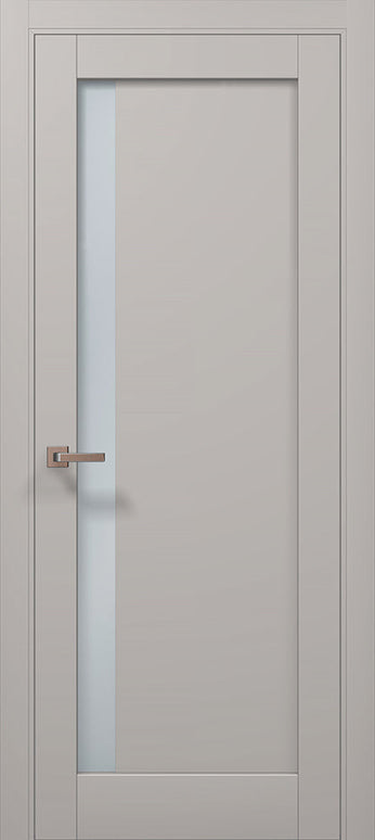 Ușă de interior ML 64 – Eleganță Minimalistă cu Geam Lateral / Millenium - Carlo Porte www.olivy.ro