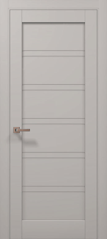 Ușă de interior ML 709 – Design echilibrat cu riflaje orizontale, finisaje premium / Millenium - Carlo Porte www.olivy.ro