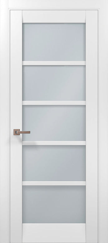 Ușă de interior ML 15 – Design modern cu sticlă satinată / Millenium - Carlo Porte www.olivy.ro