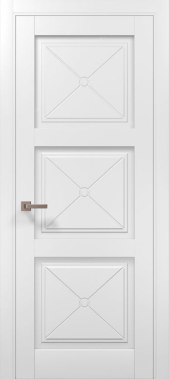 Ușă de interior ML 602 – Eleganță Clasică cu Detalii Decorative Fine / Millenium - Carlo Porte www.olivy.ro