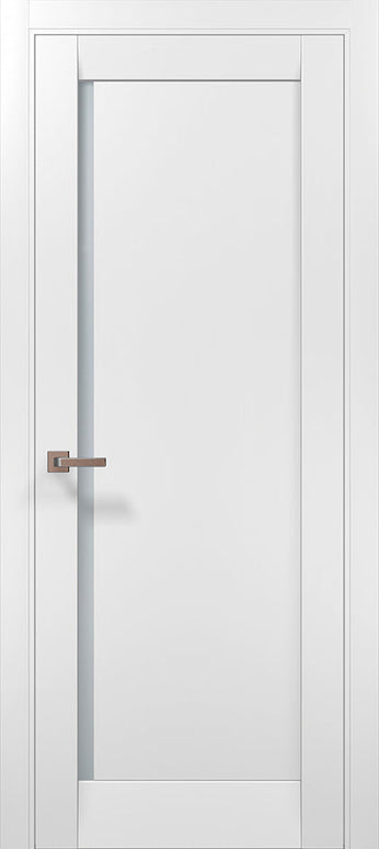 Ușă ML-61 – design vertical cu sticlă mată / Millenium - Carlo Porte www.olivy.ro