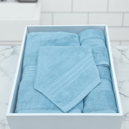 Set prosoape premium FUTIAN – bumbac 100%, culoare-menta