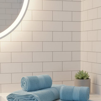 Set prosoape premium FUTIAN – bumbac 100%, culoare-menta