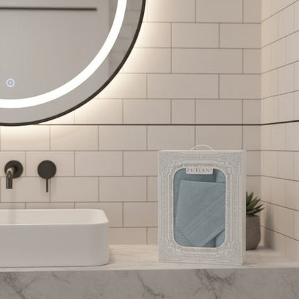 Set prosoape premium FUTIAN – bumbac 100%, culoare-menta