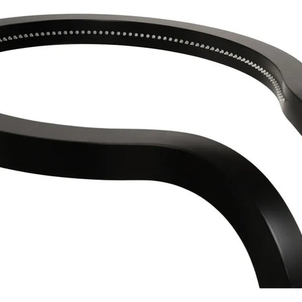 Panel de Duș Black Round LED – Design Modern cu Duș Tip Cascadă și Funcții Premium