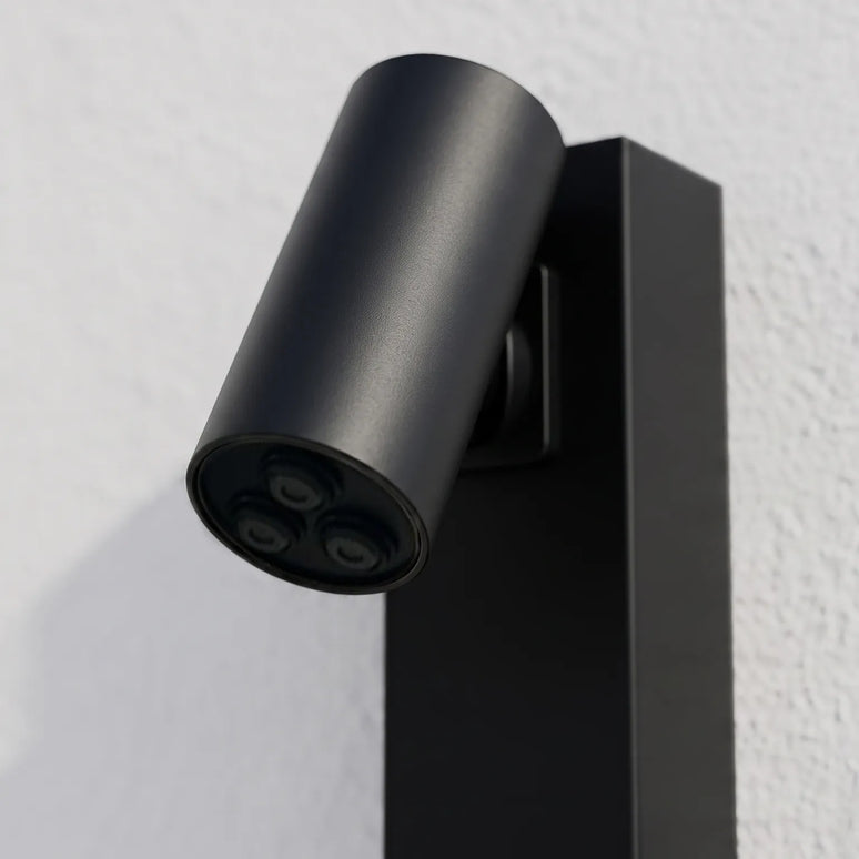 Panel de duș Black Premium cu poliță integrată, hidromasaj și cap de duș reglabil