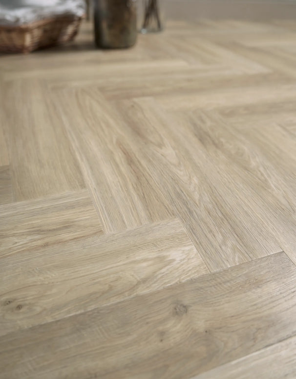 Parchet SPC Herringbone Natural Oak 431 – 625x127x6.5 mm