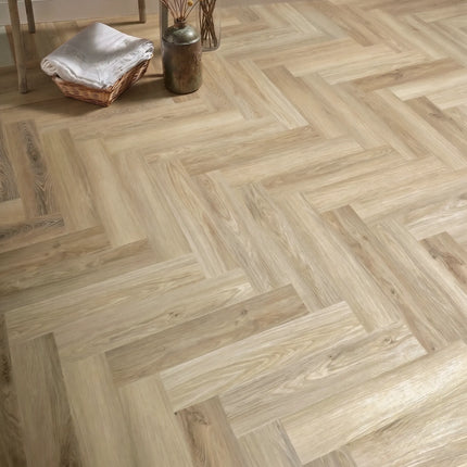 Parchet SPC Herringbone Natural Oak 431 – 625x127x6.5 mm
