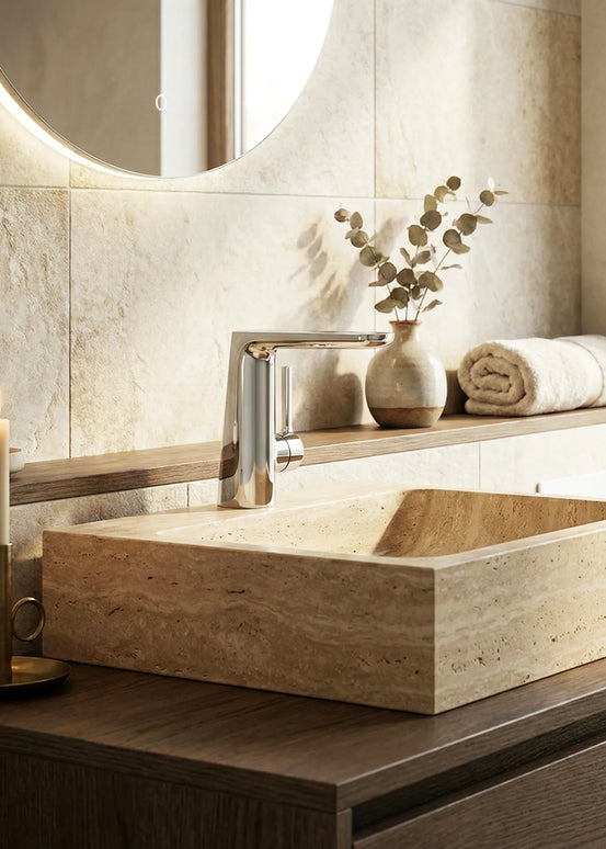 Baterie lavoar – Model Nero – Crom