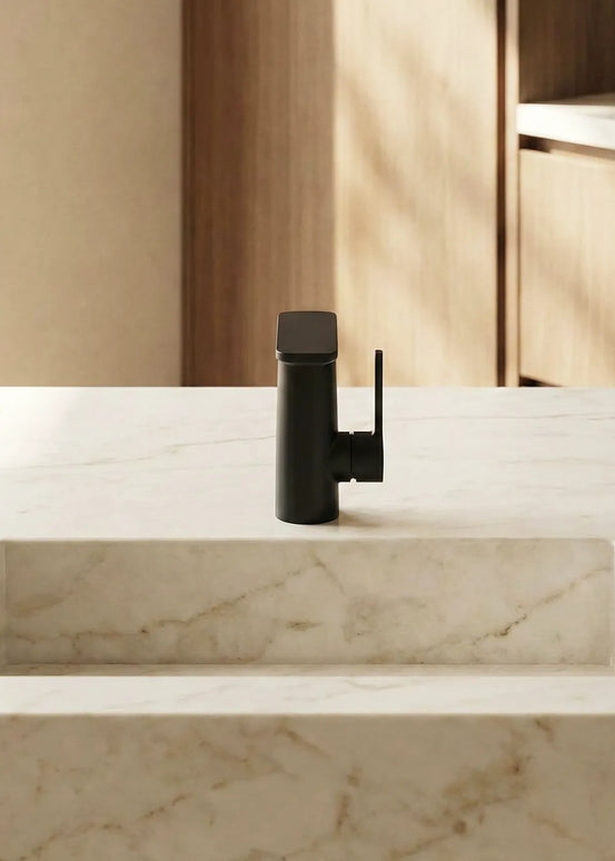 Baterie lavoar – Model Nero – Negru mat