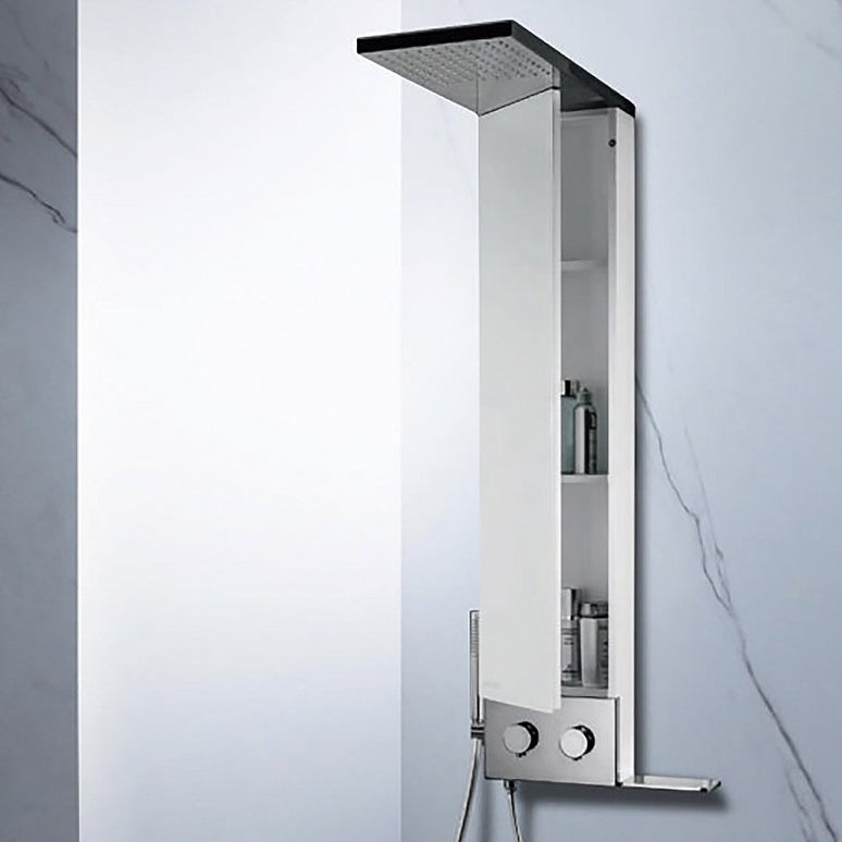 Panel de Duș Shiny Minimal – Design Elegant cu Duș Fix și Duș de Mână