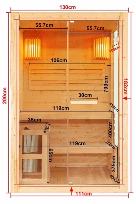 PANORAMA NATUR - SAUNA FINLANDEZA - J60130